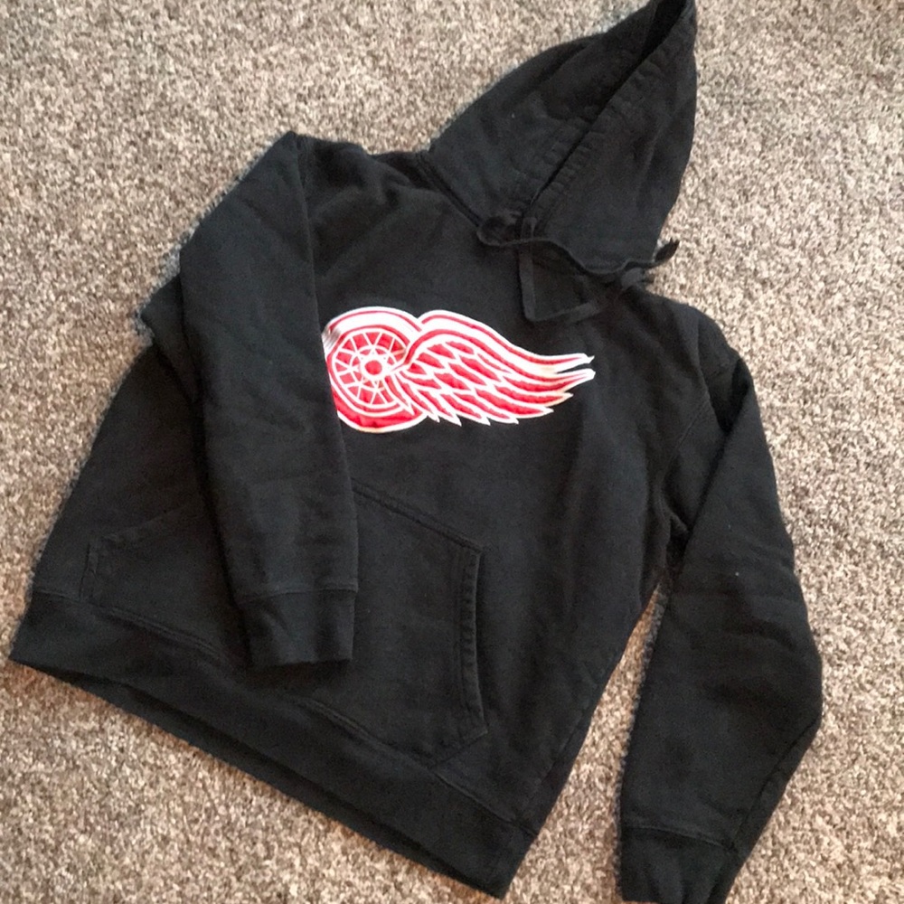 Detroit red wings hoodie.